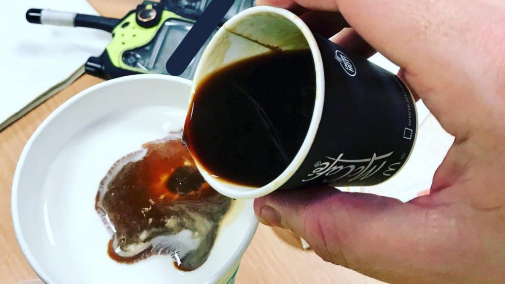Instagram shot of a McAffogato