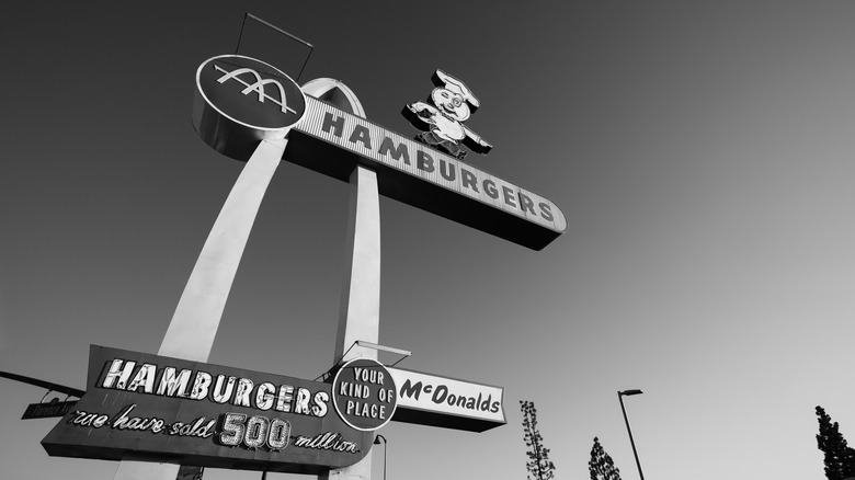vintage McDonalds Golden Arches