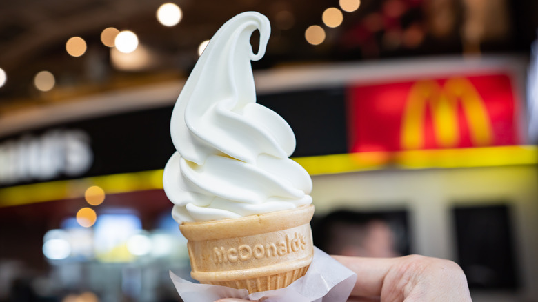 McDonald's ice cream logo