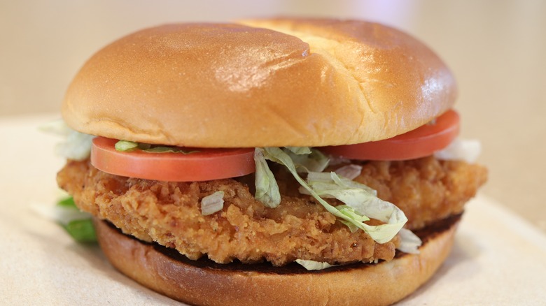 McDonald's chicken sandwich