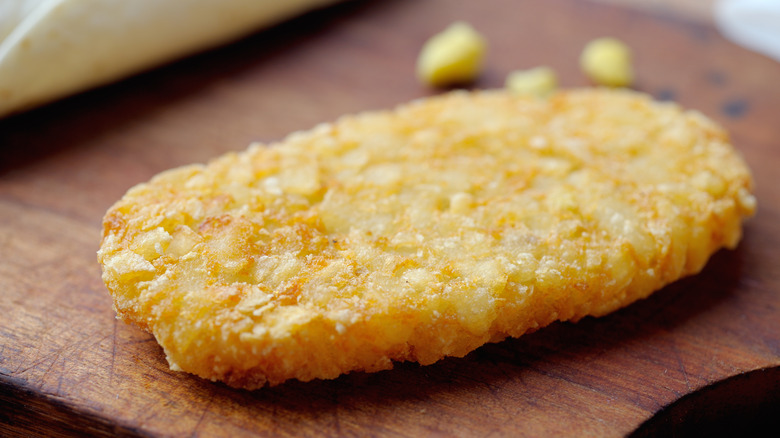 Beautiful, crispy hash brown