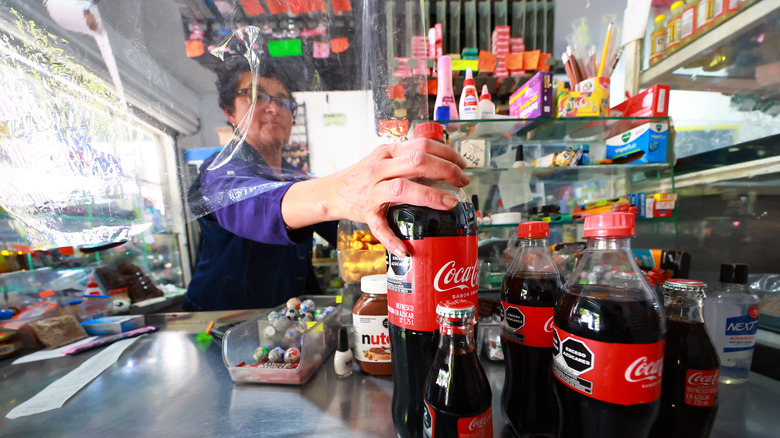 Coke sold in Mexico City shop  