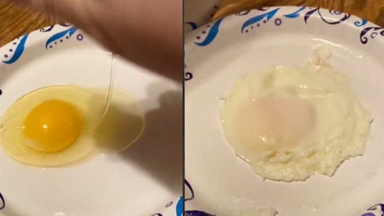 Tiktok microwave egg hack