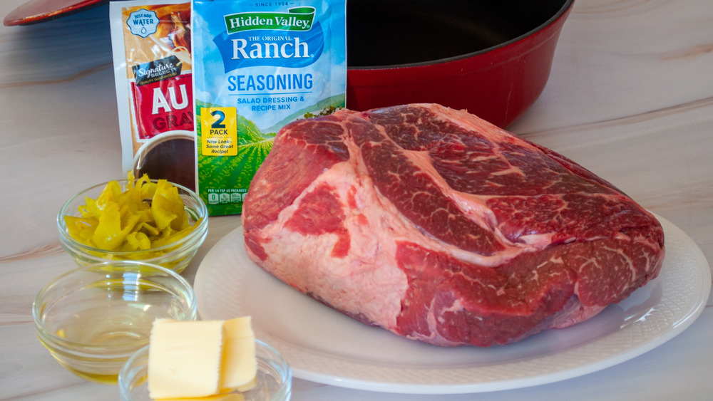 Mississippi pot roast ingredients