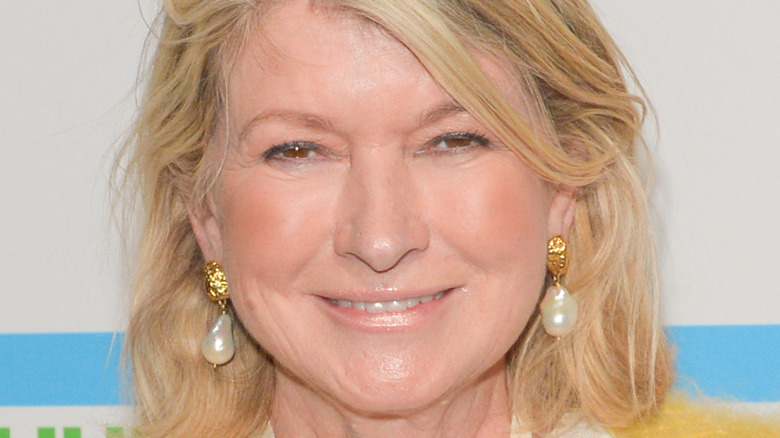 Martha Stewart smiling