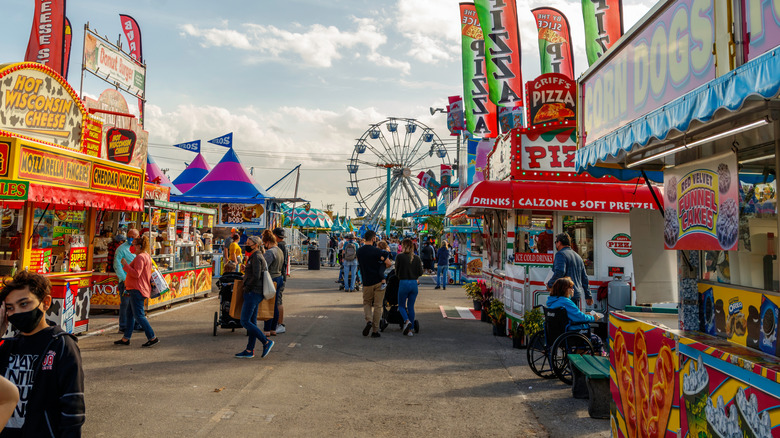 Midway at a fair