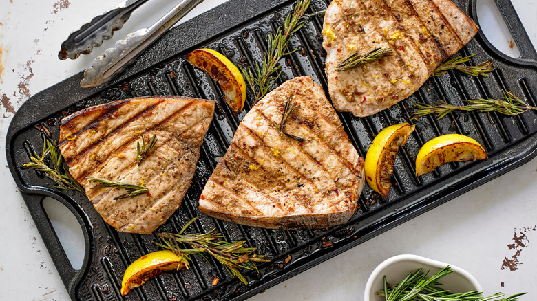 grilled swordfish steaks