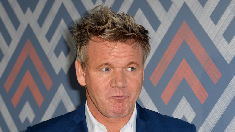 gordon ramsay frowning