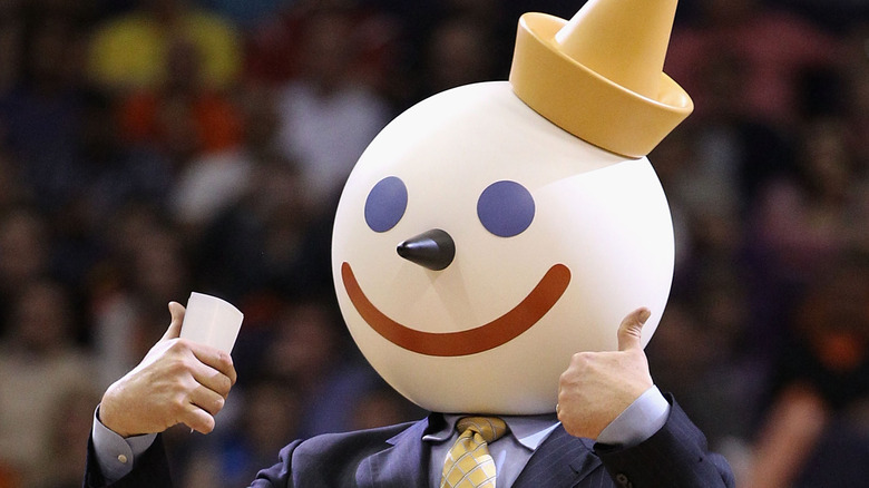 Jack in the Box giving thumbs up
