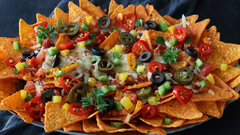 platter of nachos