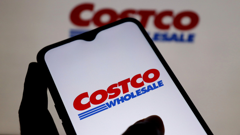 Costco app on phone