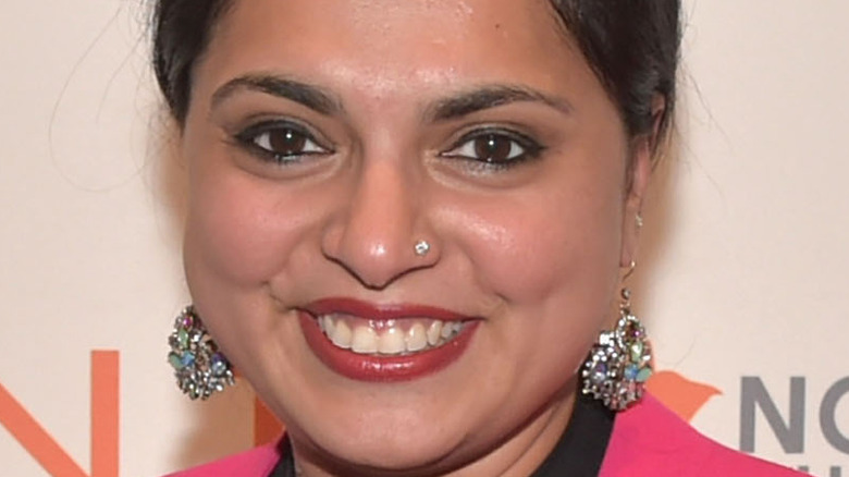 Close-up of Maneet Chauhan