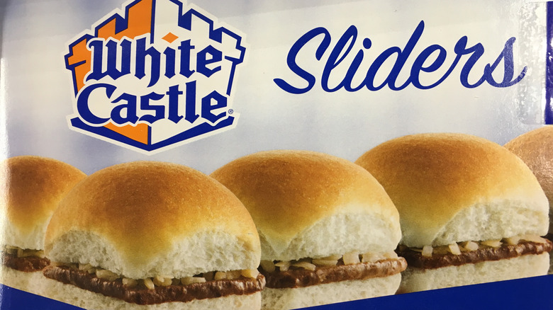 White Castle box of sliders