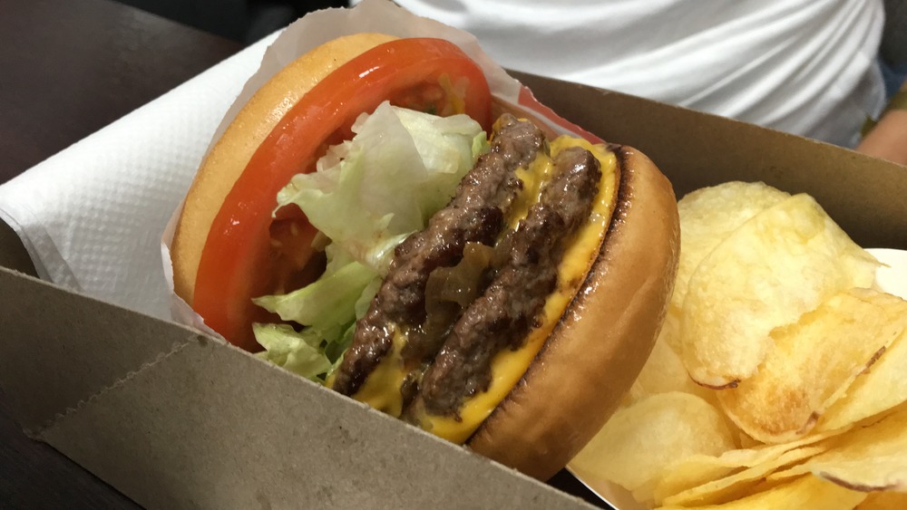 In-N-Out Triple Burger on the secret menu