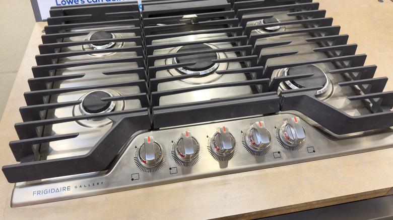 A Frigidaire gas range