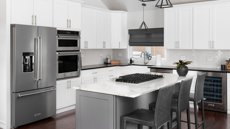 A kitchen filled with KitchenAid appliances