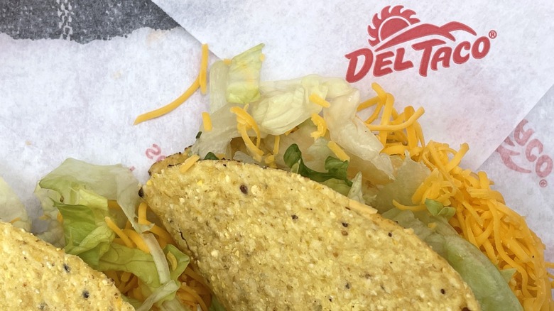 two Del Tacos on logo wrapper