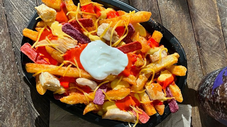 loaded fries from Taco Bell