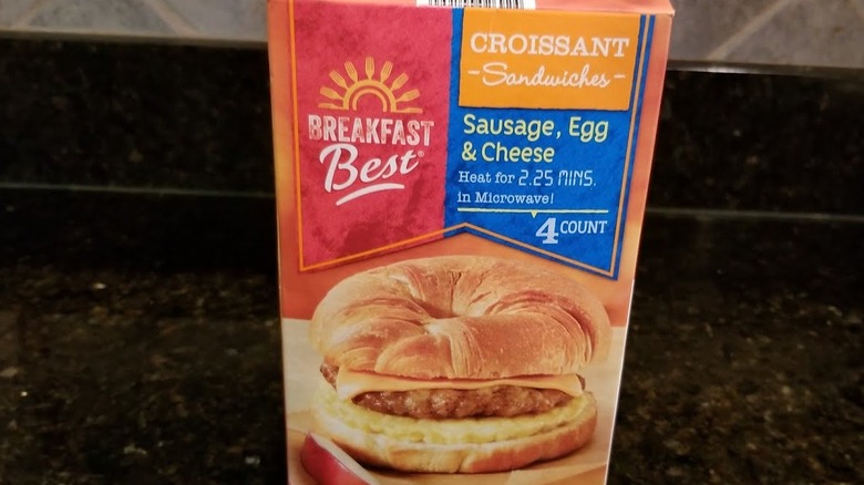 Aldi  Sausage, Egg, and Cheese Croissant 