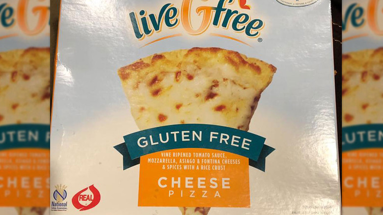 Gluten-Free Cheese Pizza from aldi 