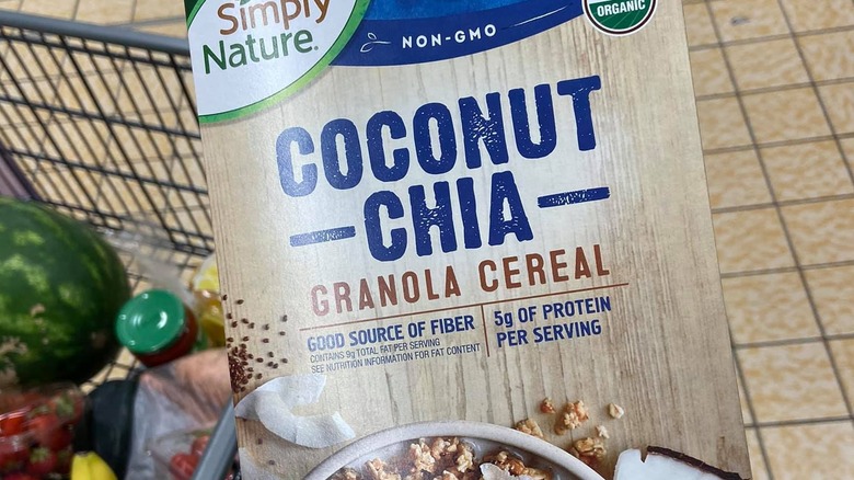 Coconut and Chia Granola from aldi