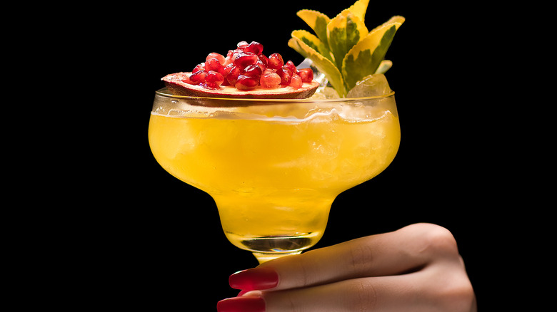 Close-up of a pornstar martini
