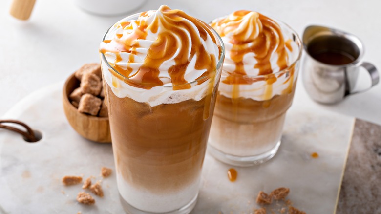 Caramel coffee