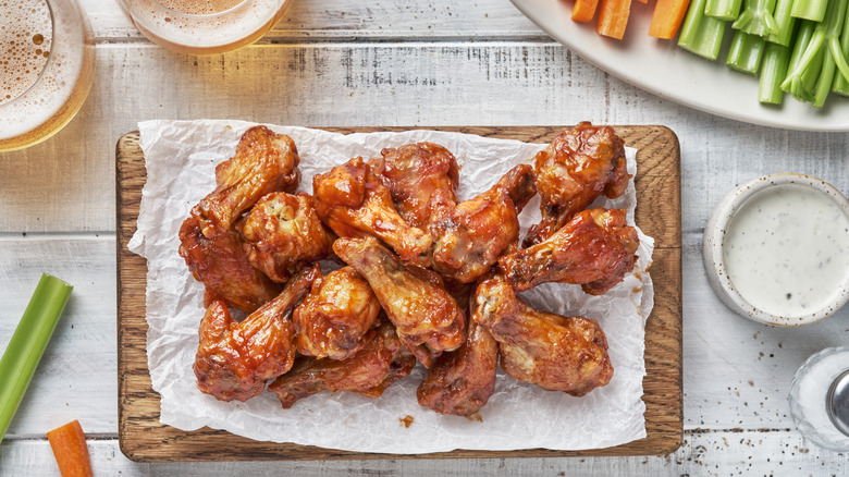 Pile of Buffalo Wings