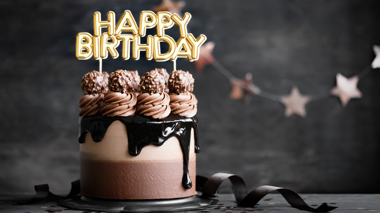 Chocolate Birthday Cake