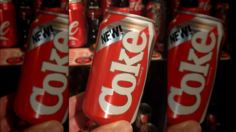 New Coke soda can