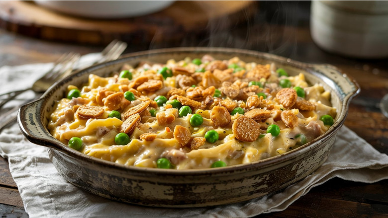 Tuna noodle casserole