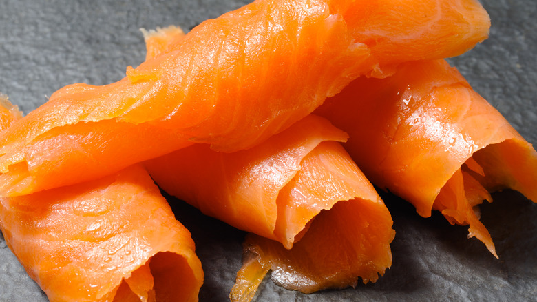 smoked salmon