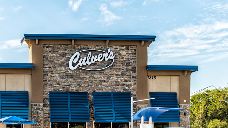The exterior of a Culver's