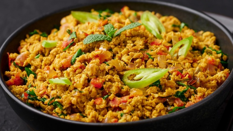 Egg bhurji