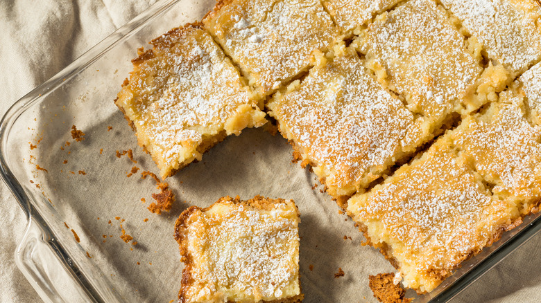 gooey butter cake bars