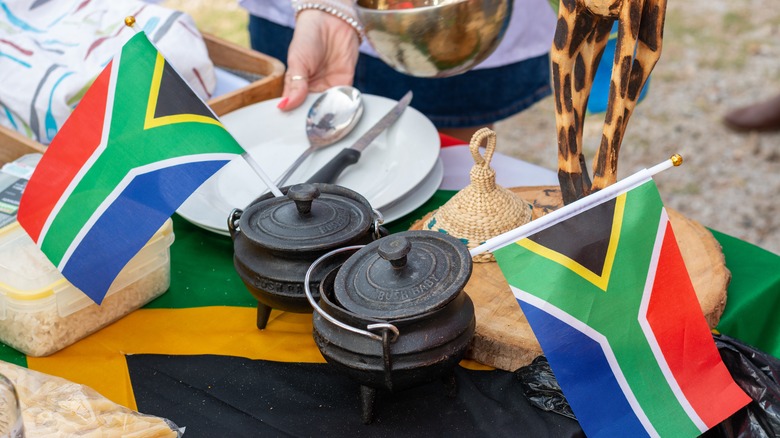 Traditional South African pots