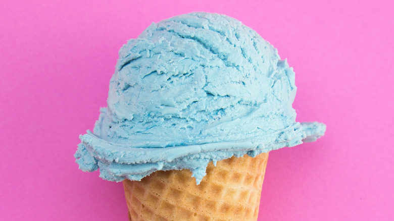 Blue moon ice cream