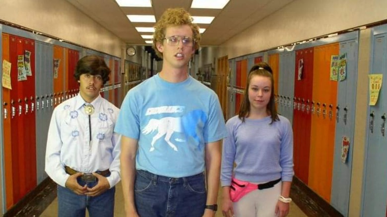 Napoleon Dynamite, Pedro, and Deb