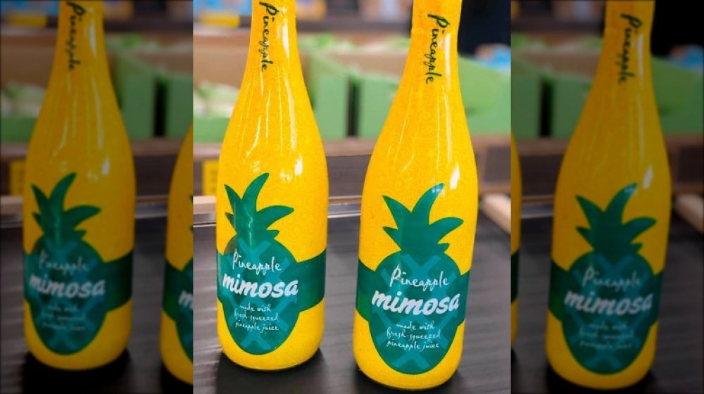 Aldi's pineapple mimosa