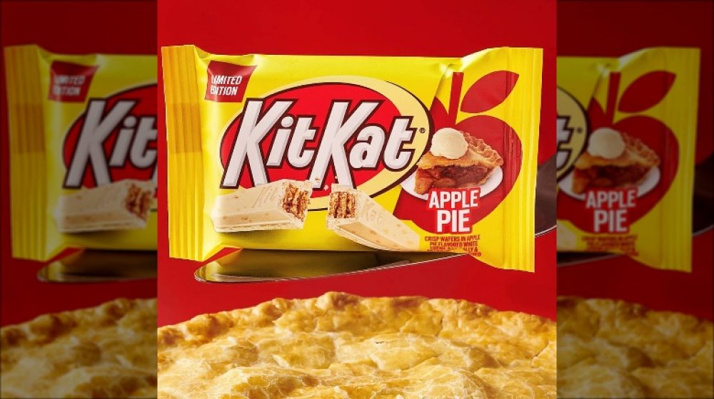 Apple Pie Kit Kat with real apple pie