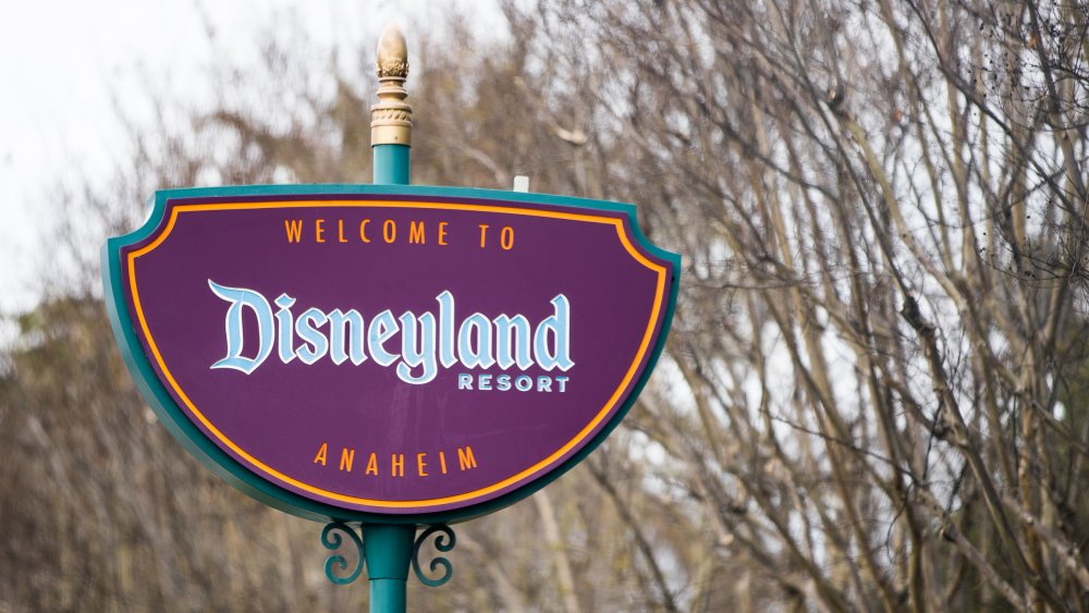 Disneyland sign