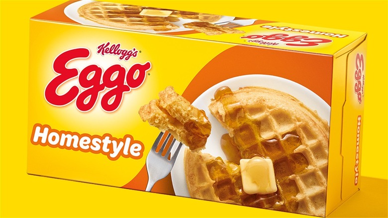 Box of Eggo waffles