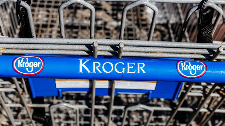 Kroger shopping cart