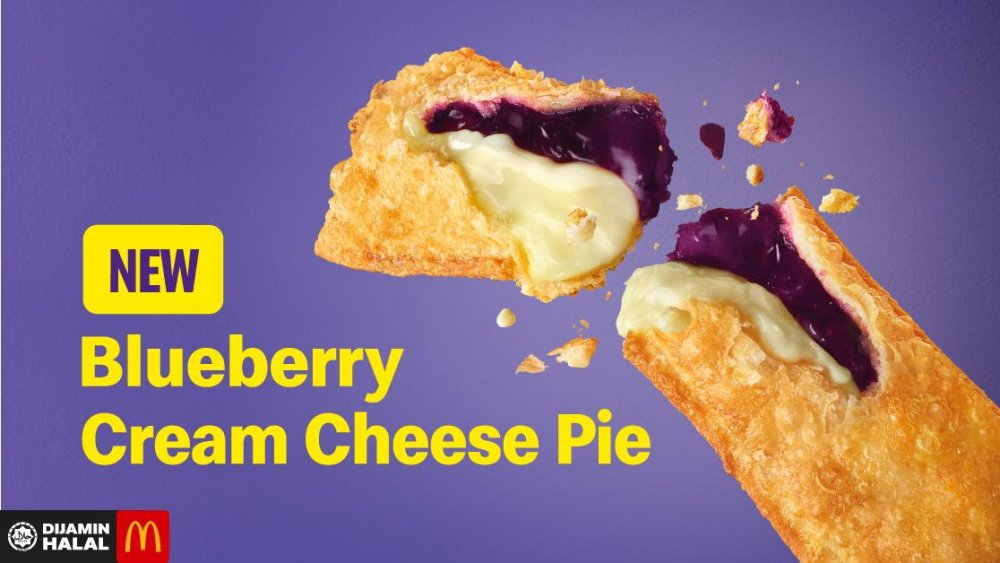 McDonald's new blueberry creme pie