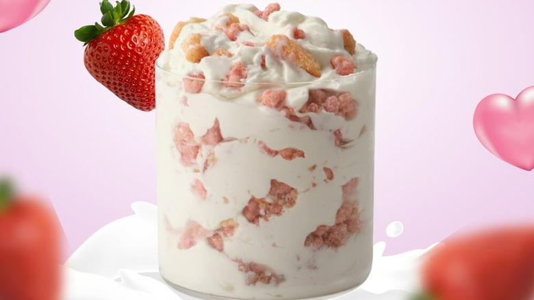 Strawberry Shortcake McFlurry