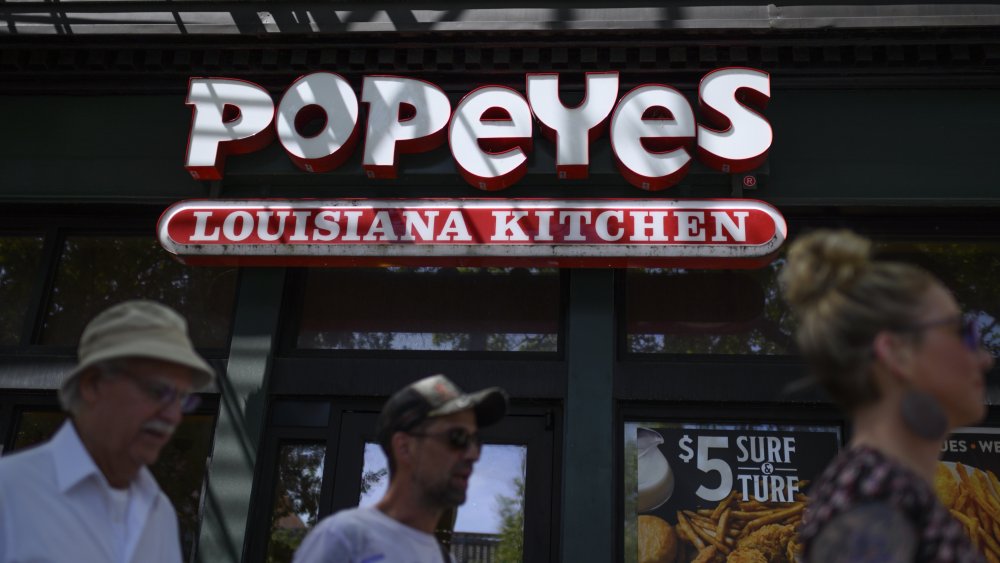 Popeyes storefront