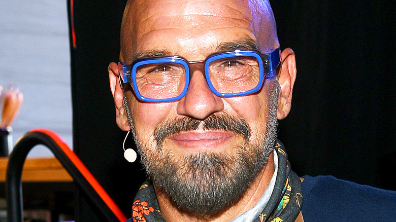 Michael Symon smirking