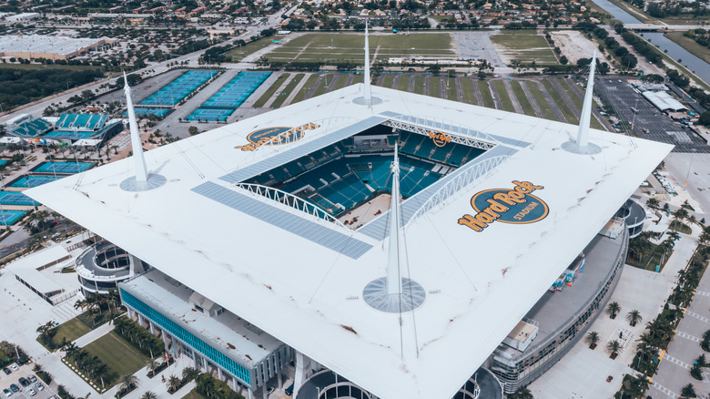 Hard Rock stadium in Florida