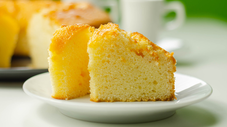 slices of Madeira cake