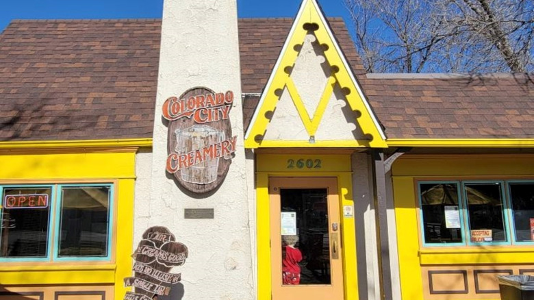 Colorado City Creamery storefront